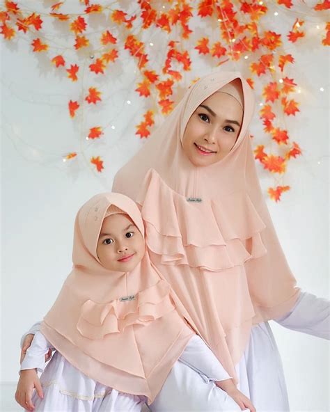 26 Setelen Model Gamis Couple Ibu Dan Anak Modis Hijabtuts