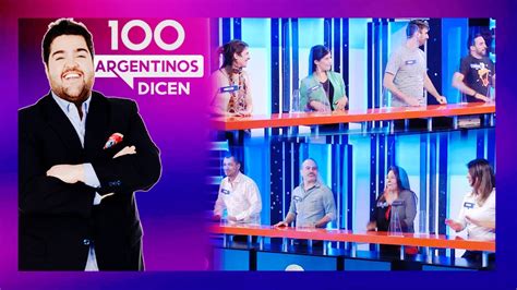 100 Argentinos Dicen Programa 091221 Youtube