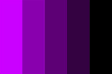 Dark Purple Gradient Color Palette