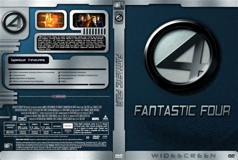 Fantastic Four 4 Movie Dvd Custom Covers 2123fantastic 4 A Dvd
