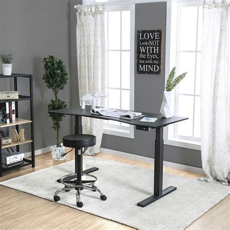 59 Inch Desk Merax 59 Inch L Shaped Desk With Metal Legs Office Desk