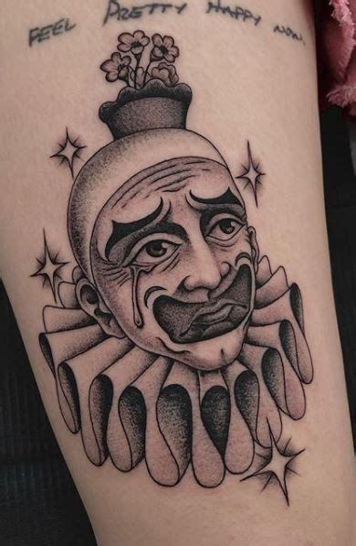 Clown Tattoo Clown Tattoo Tattoos Black Ink Tattoos