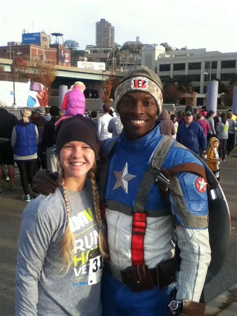 Here's who black panther's mysterious security chief probably is in 'captain america: CheyAnn and this cool guy dressed as Captain America ...