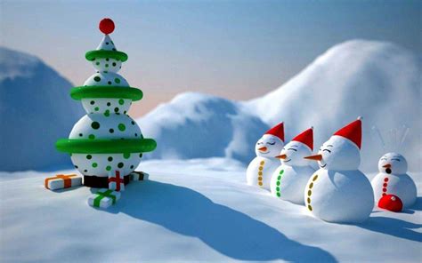3d Christmas Wallpapers Wallpaper Cave
