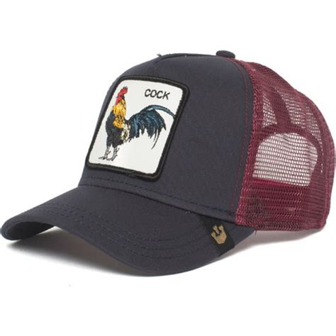 Goorin Bros Rooster Prideful Black Trucker Hat