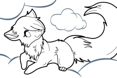 Anime Wolf Coloring Pages 580x389 By Skylox4ever On Deviantart