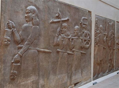 Relief From The Palace Of King Sargon Ii Louvre Museum Eastern Art