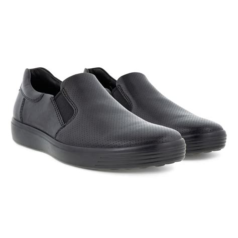 Mens Soft 7 Soft Slip On Sneakers Ecco Shoes