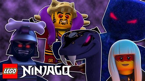 Meet The Villains Of Lego Ninjago Lego Ninjago Youtube
