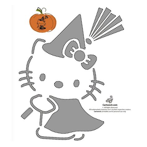 Free Hello Kitty Pumpkin Templates Popsugar Tech Photo 19
