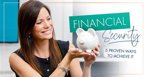 5 Proven Ways To Achieve Financial Security Rachel Cruze