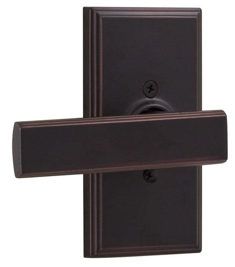 Weslock 03705p1 0020 Oil Rubbed Bronze Utica Single Dummy Door Lever