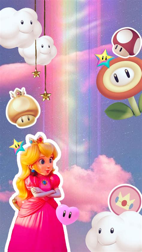 Peach Princesspeach Peach Mario Peach Wallpaper Peach Mario Bros