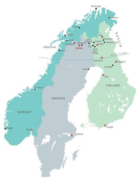 Lapland Map