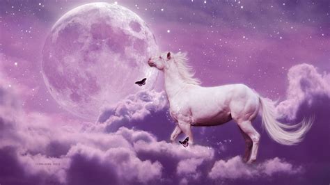 Artistic Picture Of Horse With Moon And Stars Hd Horse Wallpapers Hd