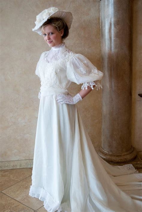 Victorian Edwardian Tea Visiting Wedding Dress Gown By Mattionline