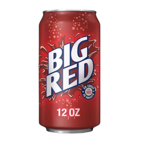 Big Red Soda Can 12floz 355ml American Fizz