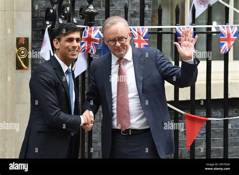 London Uk 5th May 2023 Australian Prime Minister Anthony Albanese