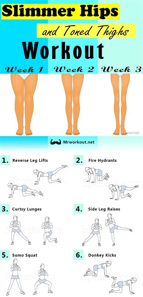 Quick Leg Workout For Slimmer Hips And Toned Thighs Mr