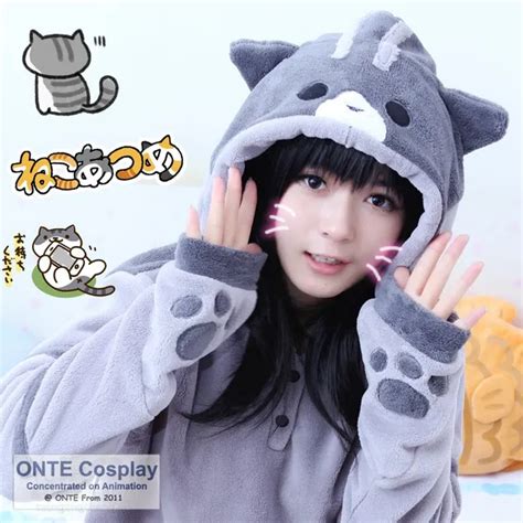 Buy Game 2015 New Arrival Neko Atsume Cosplay Costumes Cute Cat Plush Toys