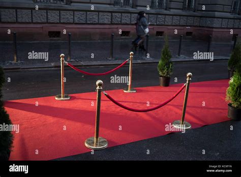 Red Carpet Is Traditionally Used To Mark The Route Taken By Heads Of