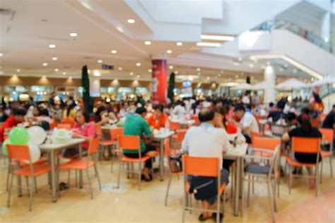 And less than 5 tenants. The Best Picks at the Mall Food Court - Joy Bauer