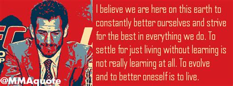 Fighter pilots undergo specialized training in aerial warfare. Motivational Quotes with Pictures (many MMA & UFC): Evolution Quotes