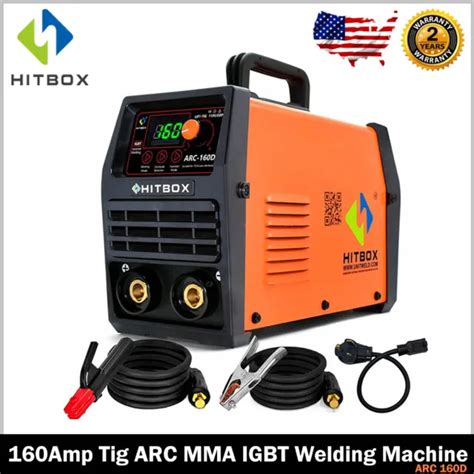 HITBOX 160A TIG Welder SYN Intelligent MMA ARC 110 220V Inverter