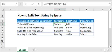 How To Split Text String By Space Comma More Excel And Google