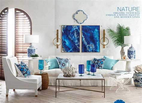 Indigo Aqua Teal And White Color Scheme Turquoise Living Room