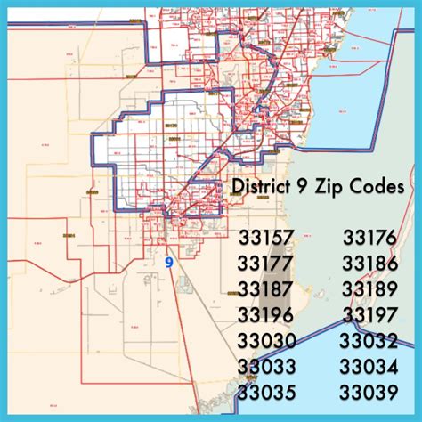 Miami Dade County Zip Code Map