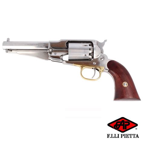 Pietta 1858 Remington New Model Army Stainless Steel Sheriff 44