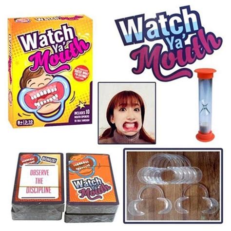 1 Set Speak Out Game Funny Party Game Christmas Ts Adult Kids Toys