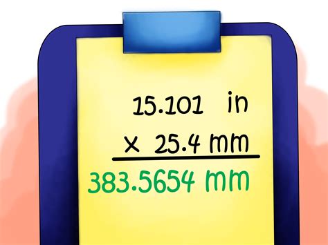 The conversion factor from millimeters to inches is 0.039370078740157. Come Convertire Pollici in Millimetri: 14 Passaggi