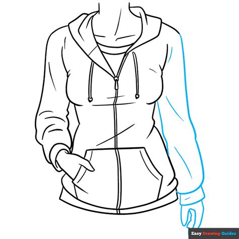 How To Draw An Anime Hoodie Easy Step By Step Tutorial