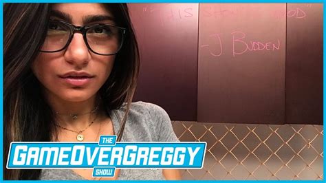 Mia Khalifa Special Guest The Gameovergreggy Show Ep 209 Youtube