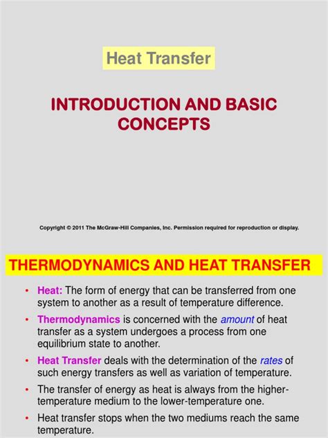 Heat Transfer Basics Pdf Heat Transfer Thermal Conduction