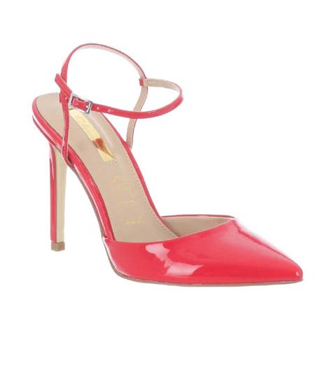 Glamour Camie Ladies Heels Red Hand Footwear Ltd