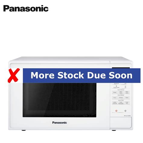 All Microwaves Panasonic 20l White Compact Microwave Nn E27jwmbpq