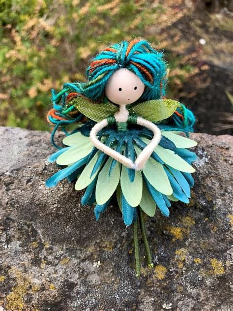 Beautiful Handmade Flower Fairy Dolls Fairy Dolls Fairy Crafts