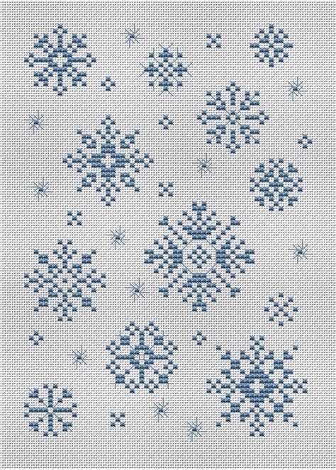 Snowflakes Pattern At 123pictures123stitch