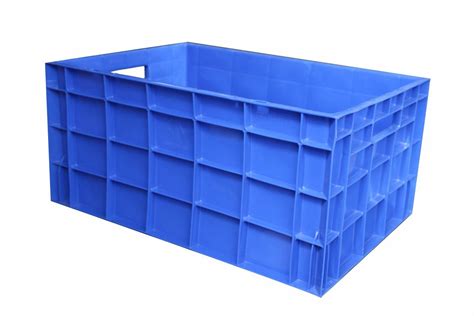 Industrial Jumbo Plastic Crate Size 650 X 450 X 320 Mm Capacity