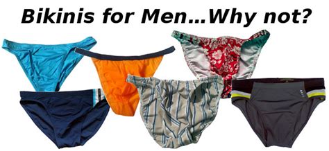 bikinis for men why not the bottom drawer