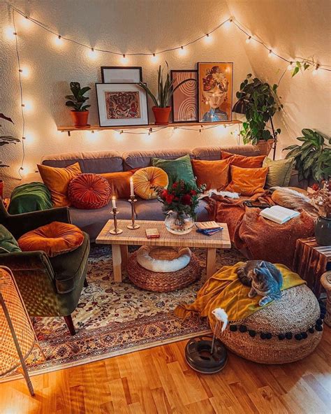 Interior Boho Home Decor On Instagram Via Cosiesthome⁠ ⁠which Color