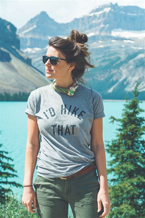 I D Hike That Unisex Tee Keep It Wild Hiking Outfit Spring Cute Hiking Outfit Day Hike
