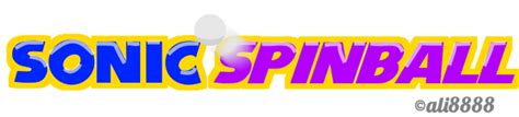 Sonic Spinball Fan Made Logo By Ali8888 On Deviantart