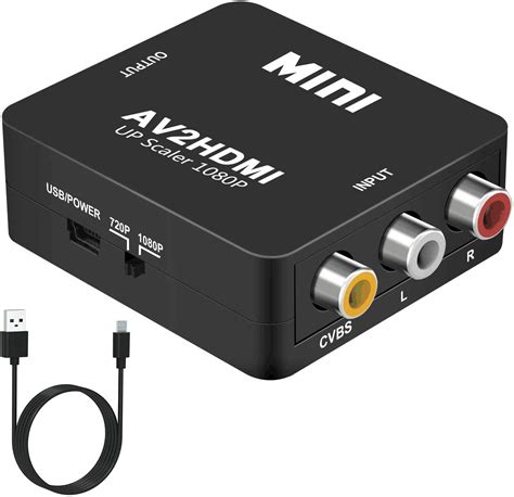 DIGITNOW RCA To HDMI AV To HDMI Converter P Mini RCA Composite