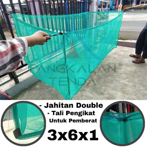 Jual Keramba Ikan X X Jaring Apung Kasa Hijau Jaring Rk Shopee