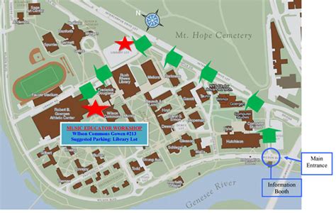 Rochester University Campus Map