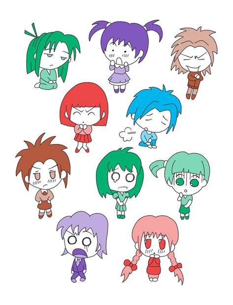 Chibi Expressions 1 By Super Sizedme On Deviantart